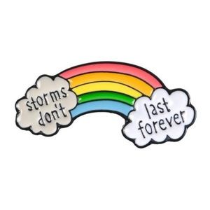 🌵Storms Dont Last Forever enamel pin